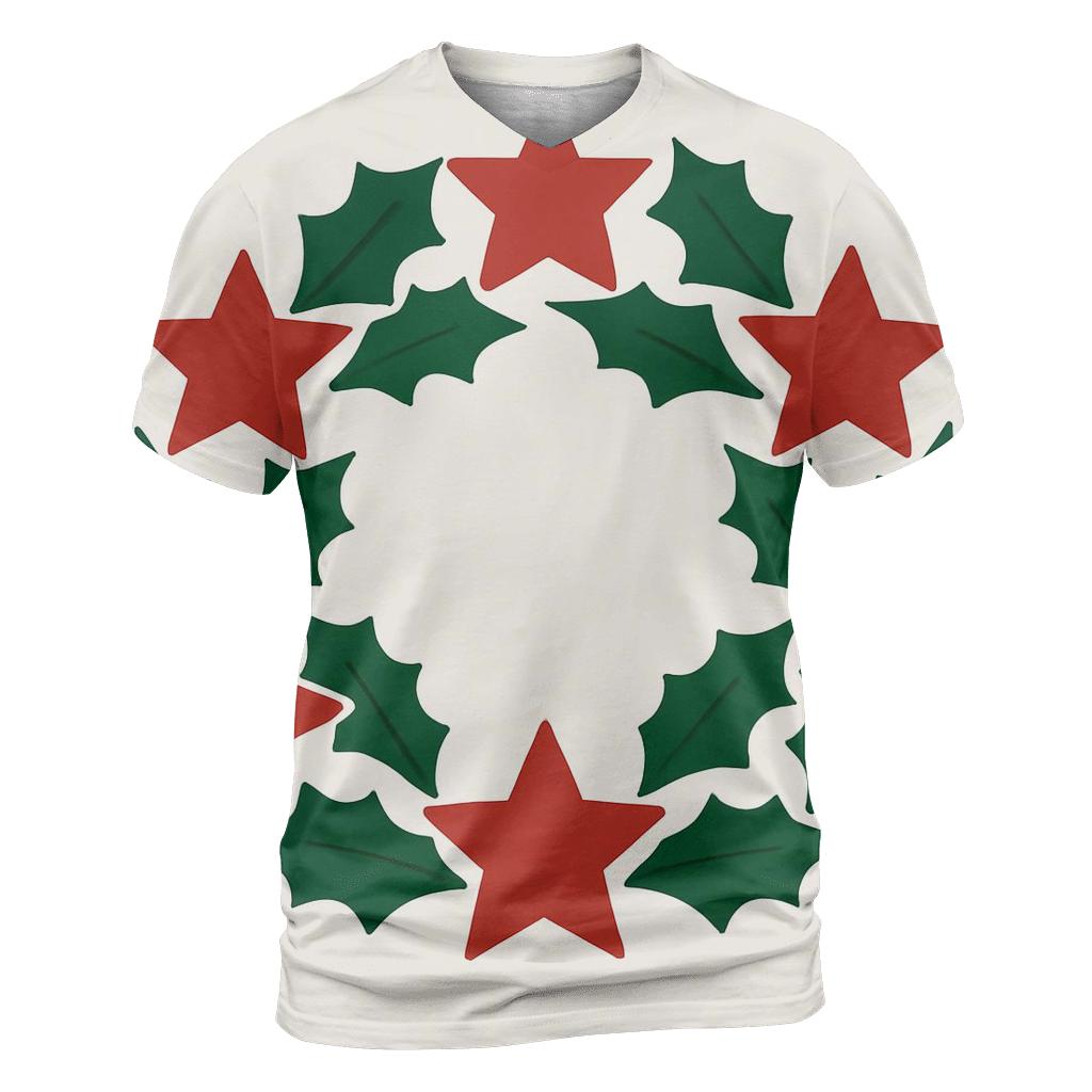 Starlit Wreath custom all-over print shirts