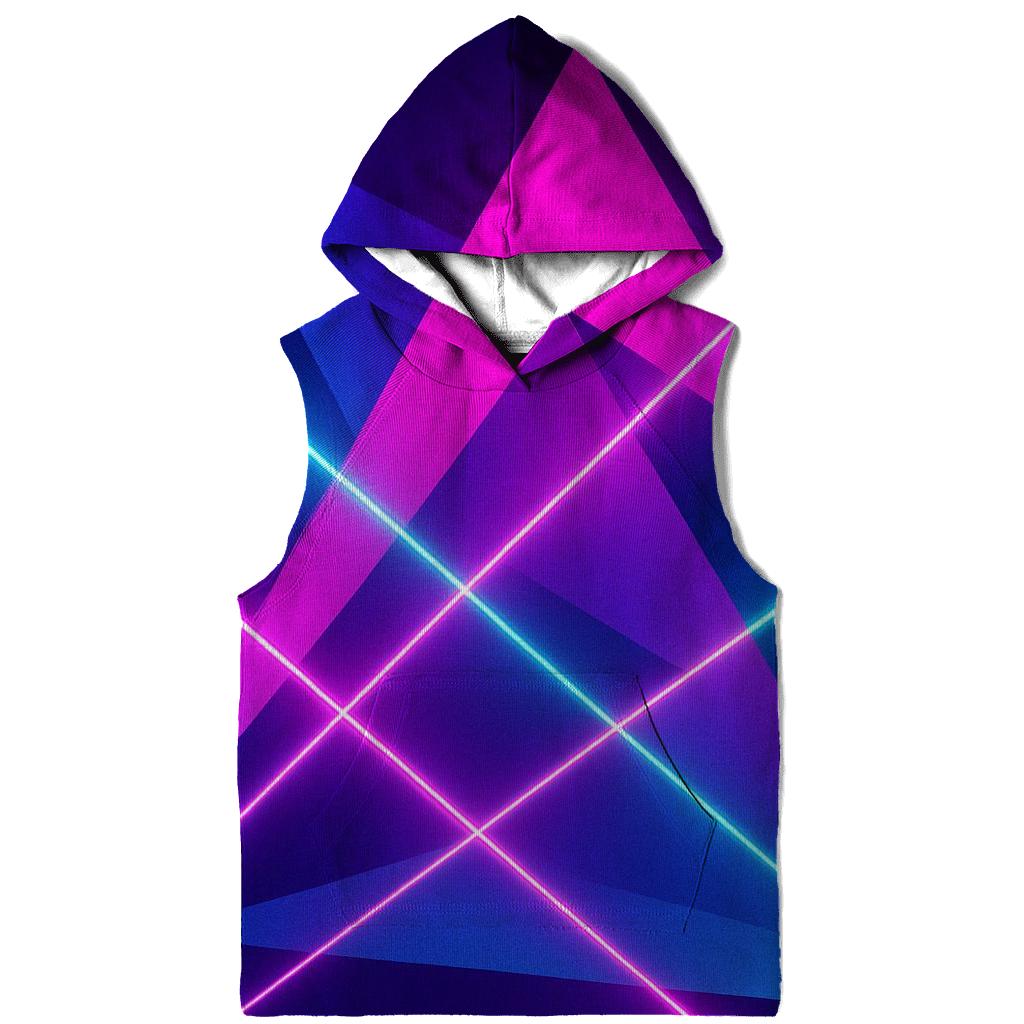 Laser Triangle Field custom hoodies