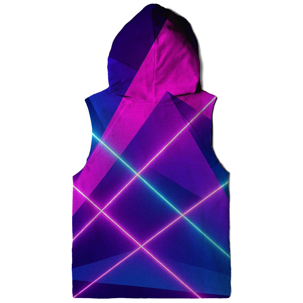 Laser Triangle Field custom hoodies