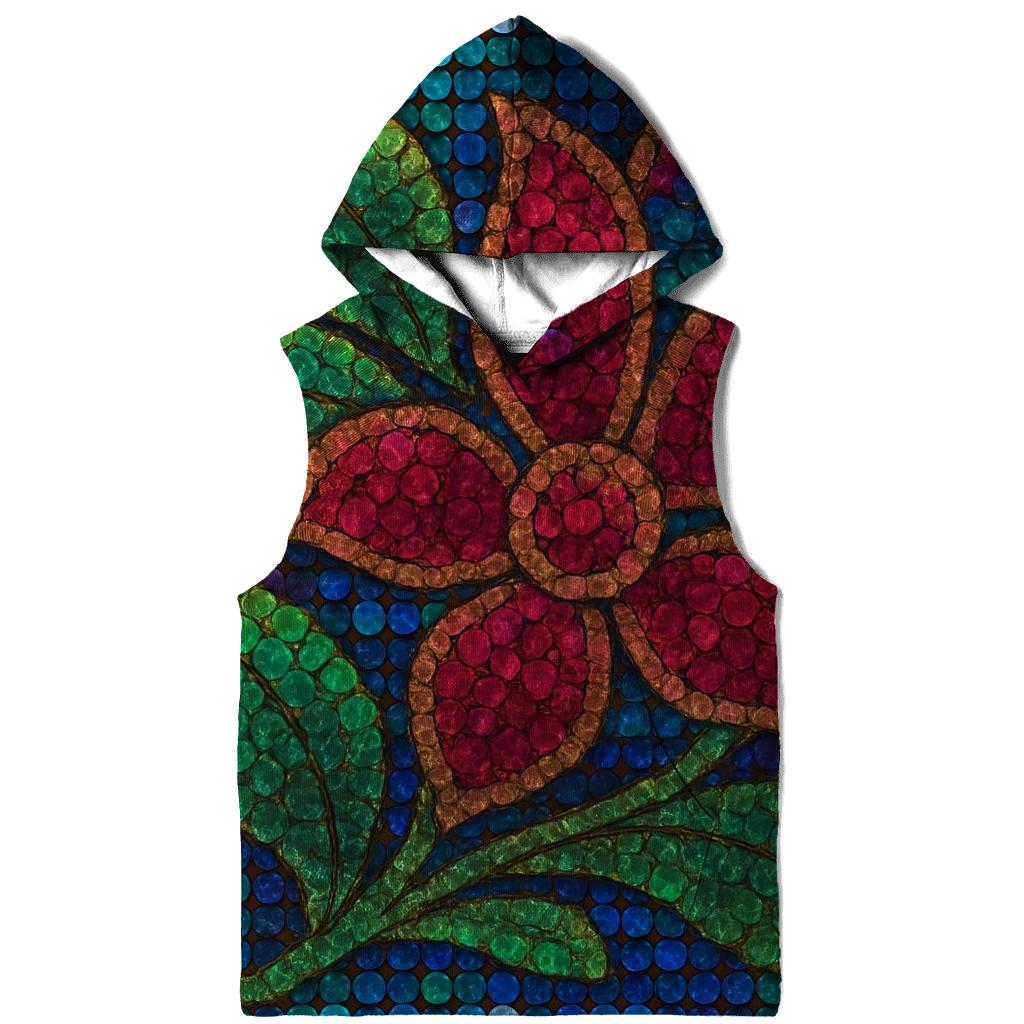 Sequin Garden Mosaic premium hoodies