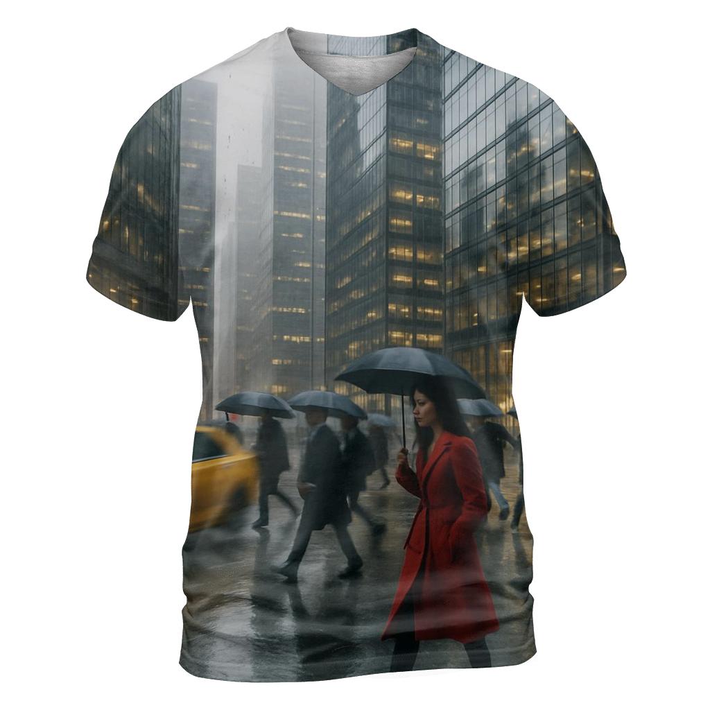 Midtown Rain Rush designer pattern shirts