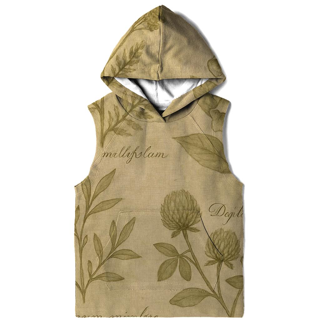 Sepia Botanical Illustration heavyweight hoodies