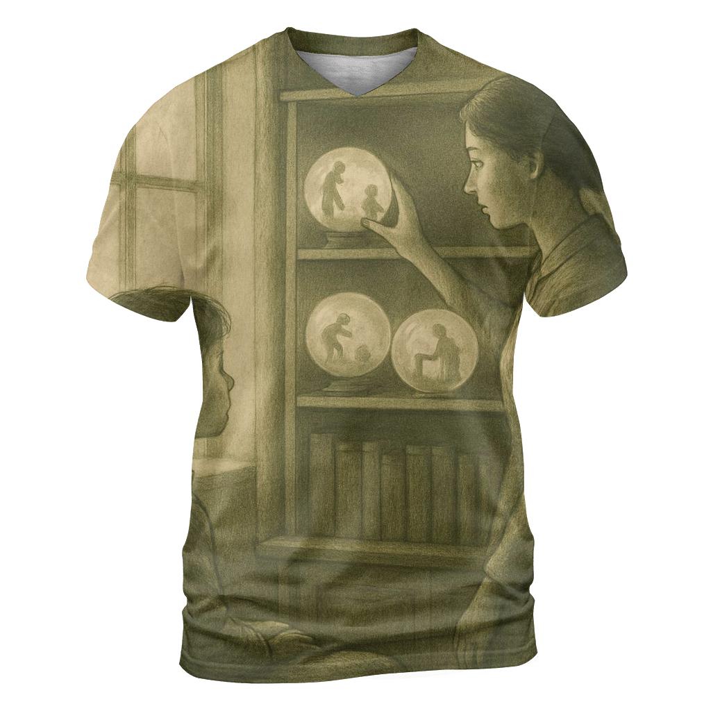 The Quiet Archive unique graphic print tees