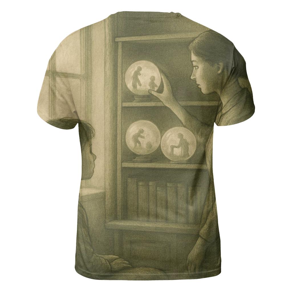 The Quiet Archive unique graphic print tees