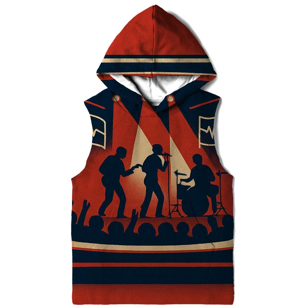 Retro TV Soundstage pullover hoodies