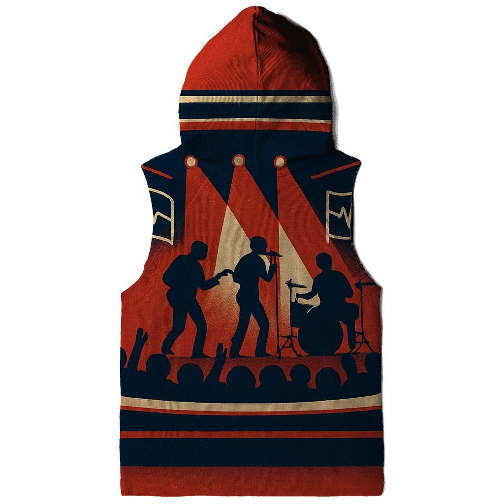 Retro TV Soundstage pullover hoodies