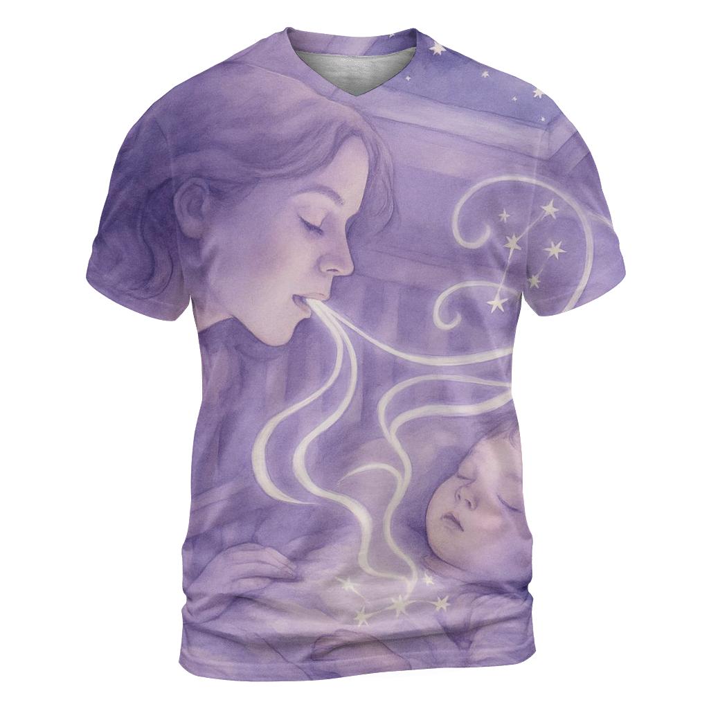 Lullaby Of Light unique graphic print tees