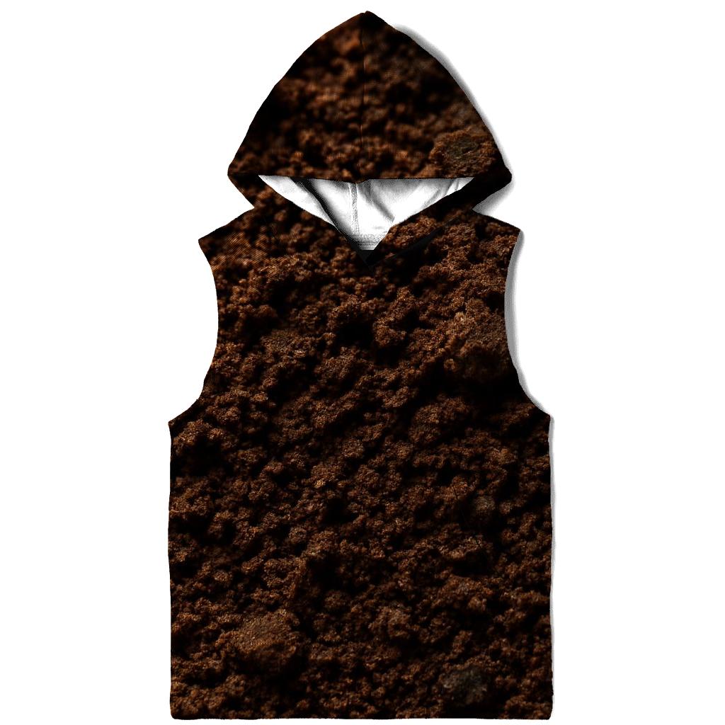 Grind Texture Macro graphic hoodies
