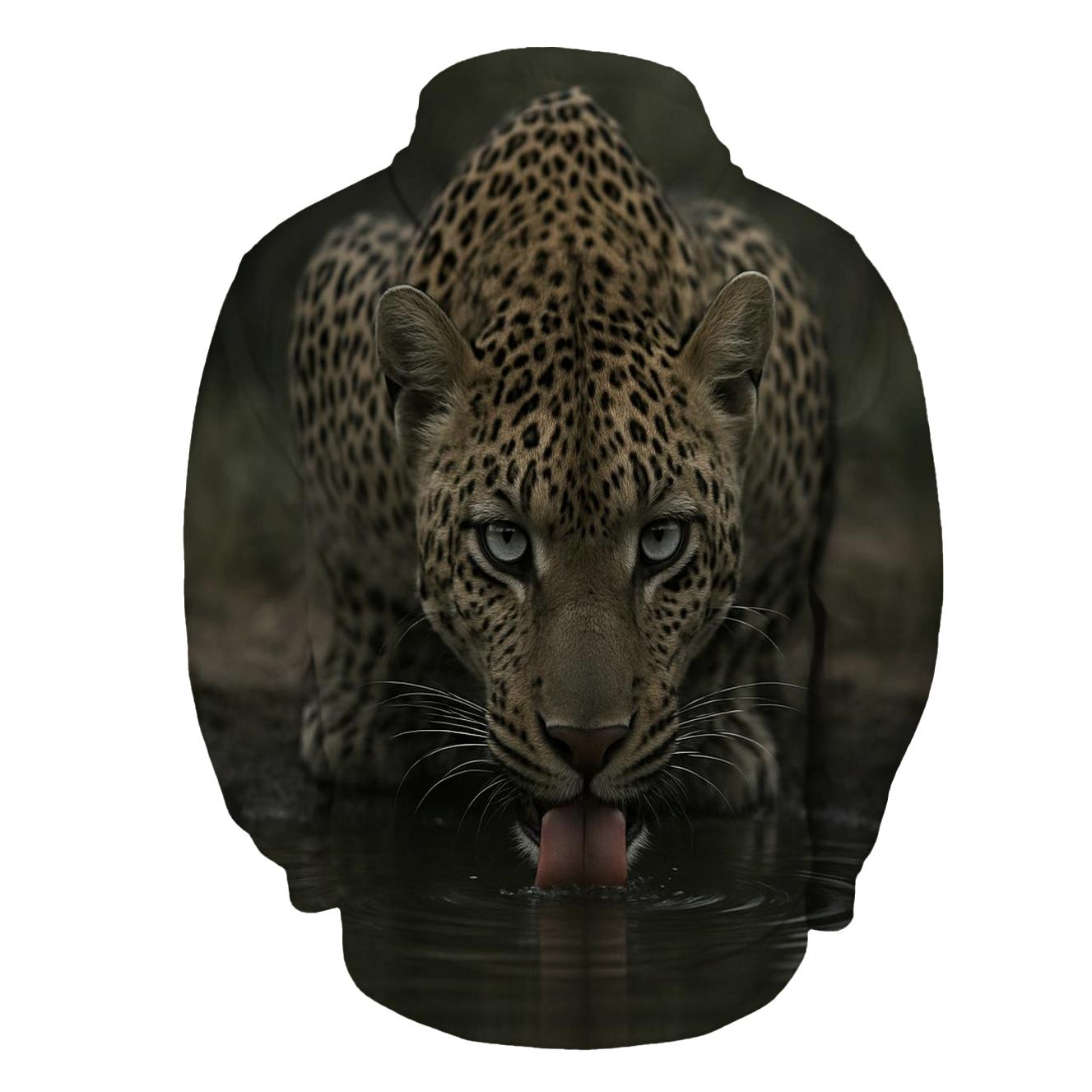 Shade-Pool Vigil African Leopard hoodie designs
