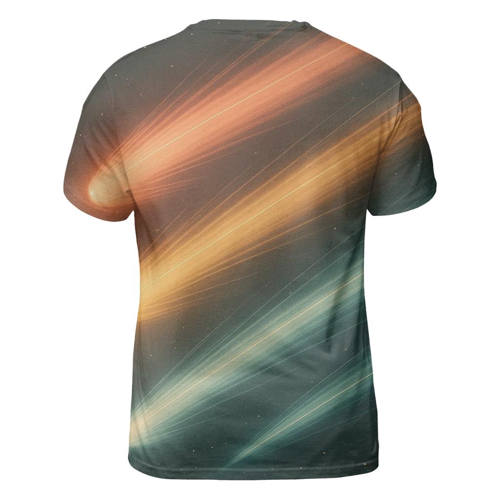 Comet Fan Overprint statement graphic shirts