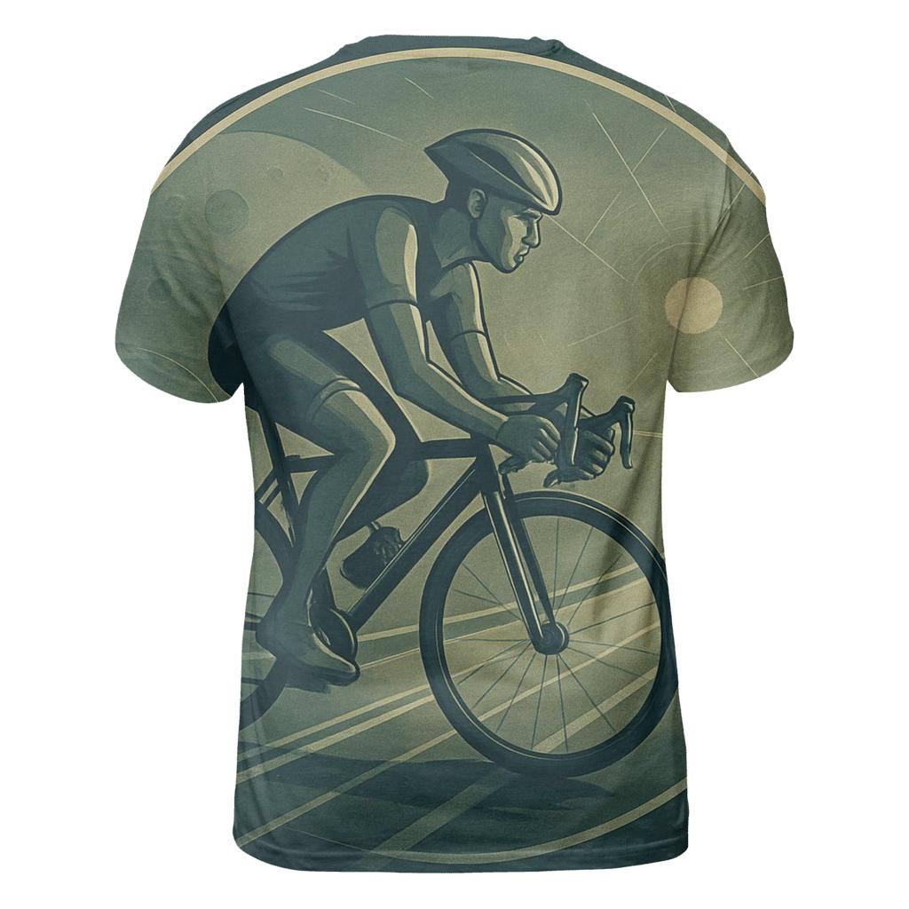 Ringed Cyclist creative print fashion shirts