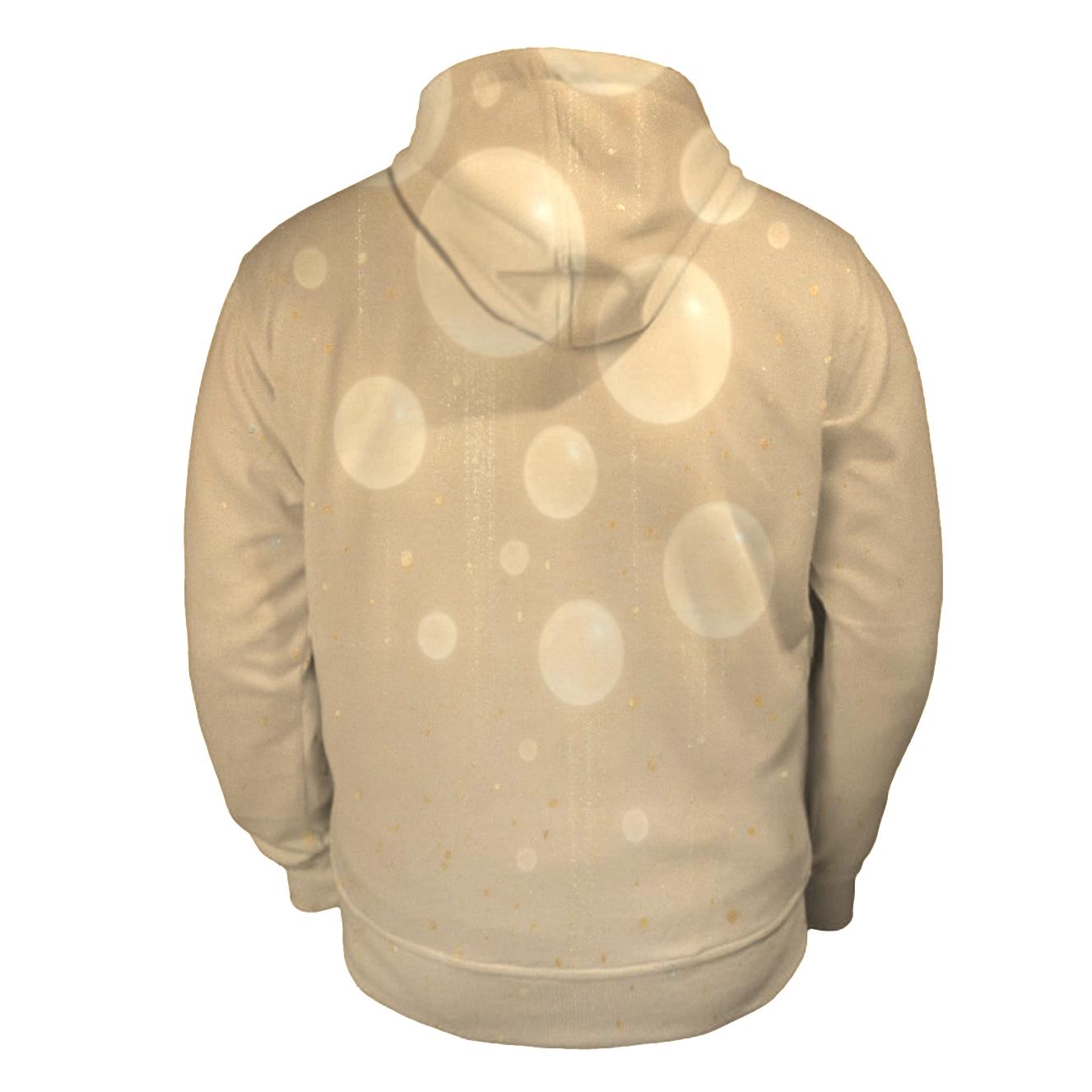 Champagne Bubble Cascade heavyweight hoodies