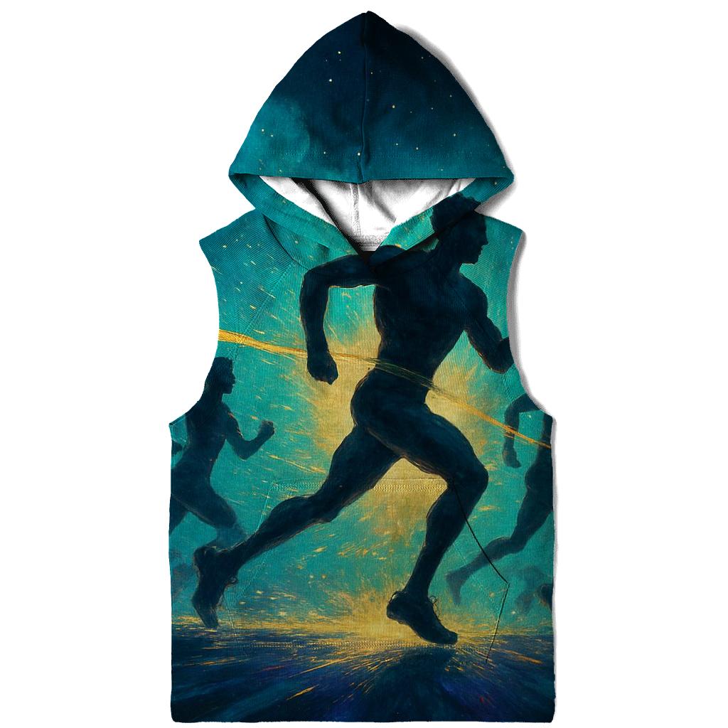 Nebula Marathon printed hoodies