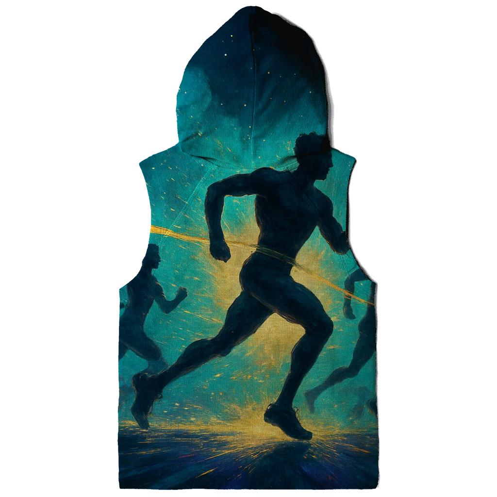 Nebula Marathon printed hoodies