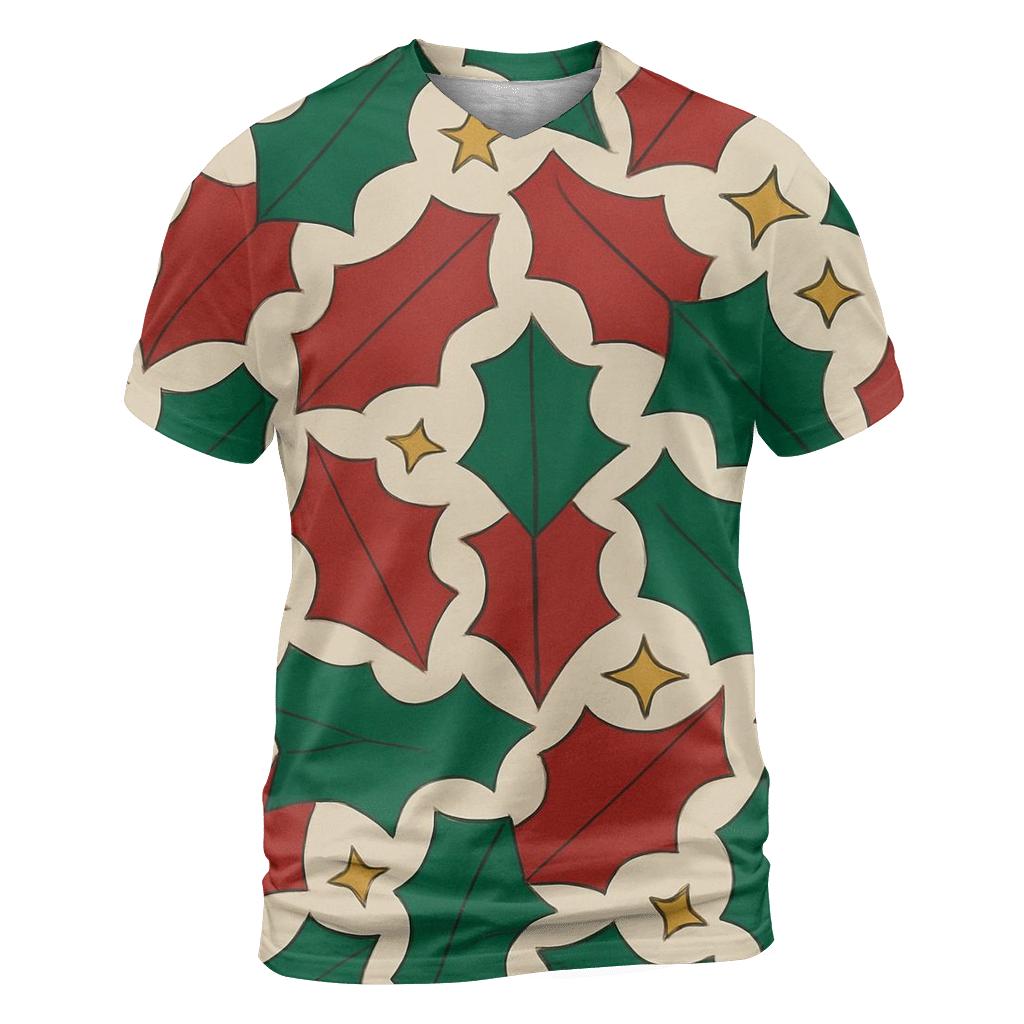 Holly Star Mosaic statement graphic shirts