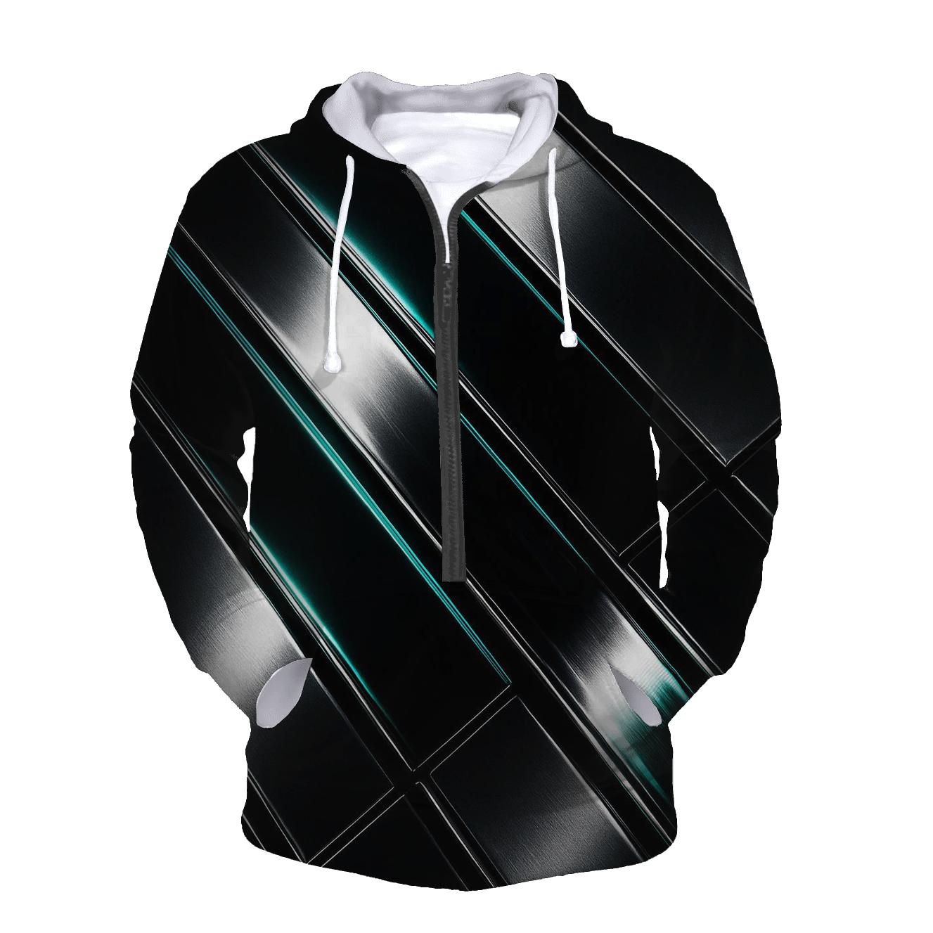 Chrome Mirage Lines custom hoodies