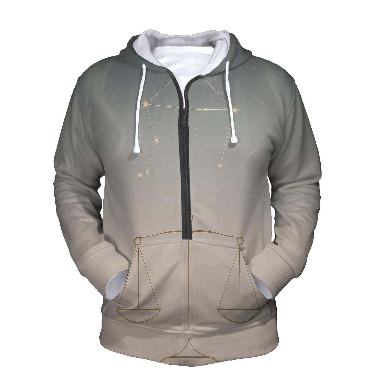 Libra Scales Balance Symbol hoodie styles