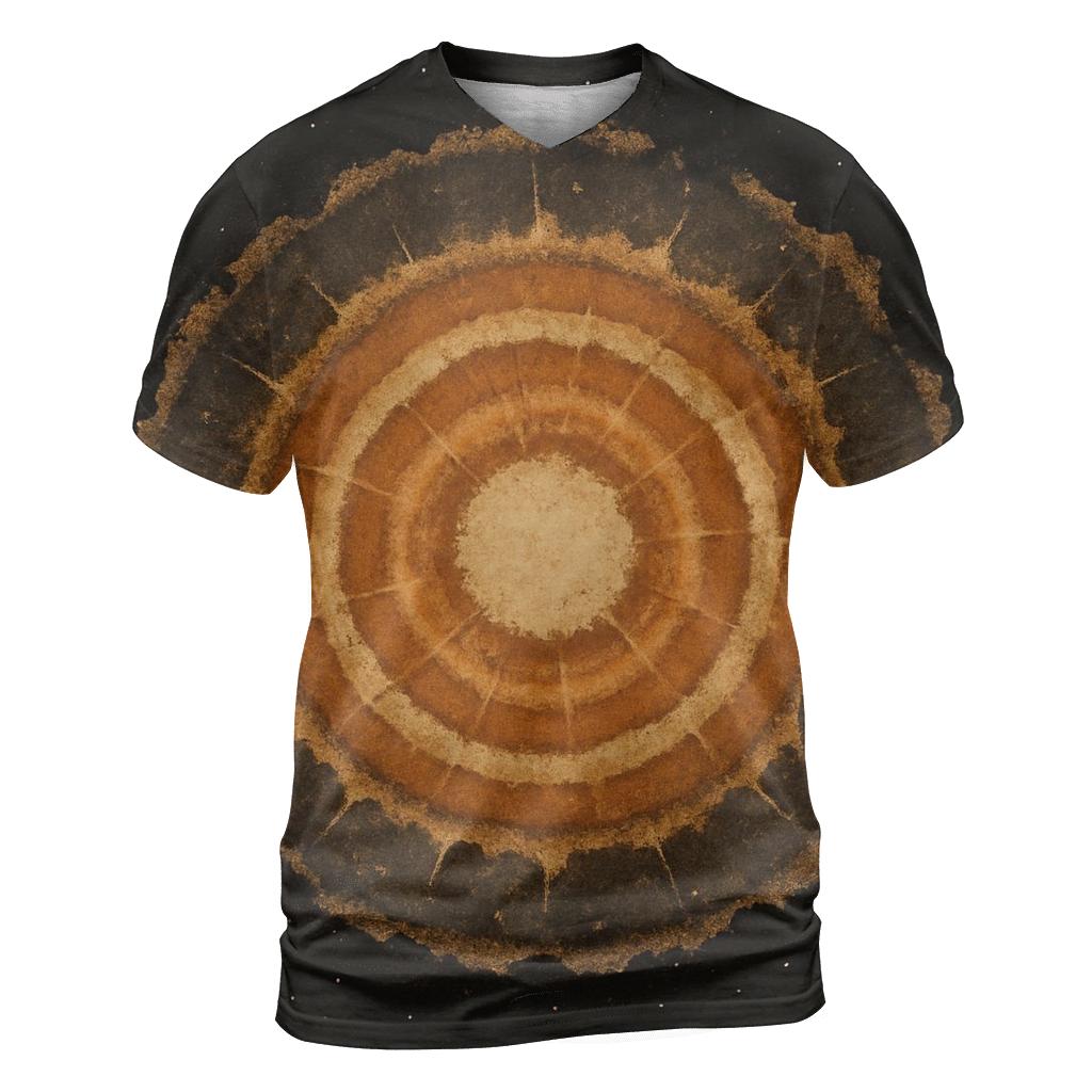 Ejecta Halo Ringlets unique graphic print tees
