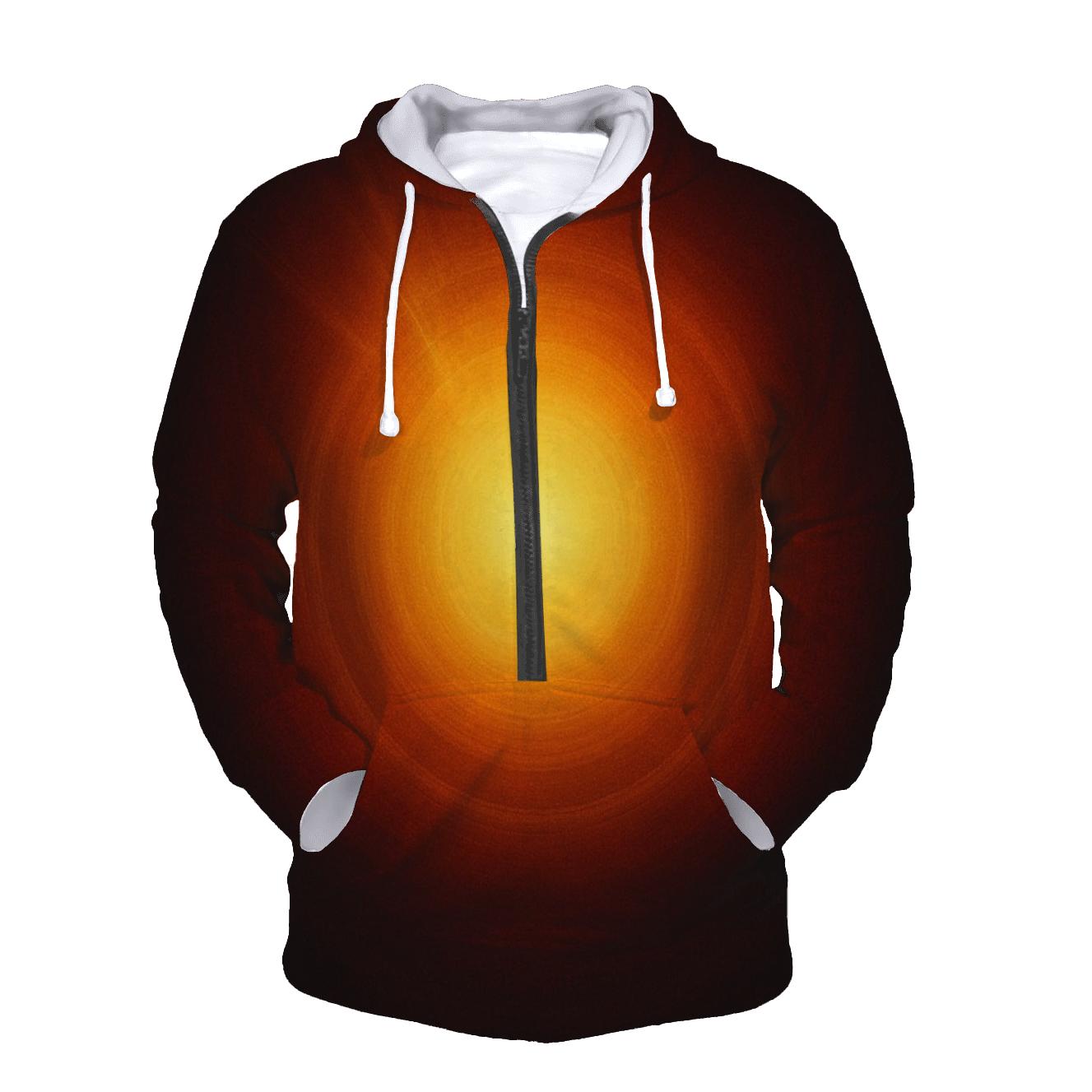 Solar Flare Halo custom hoodies