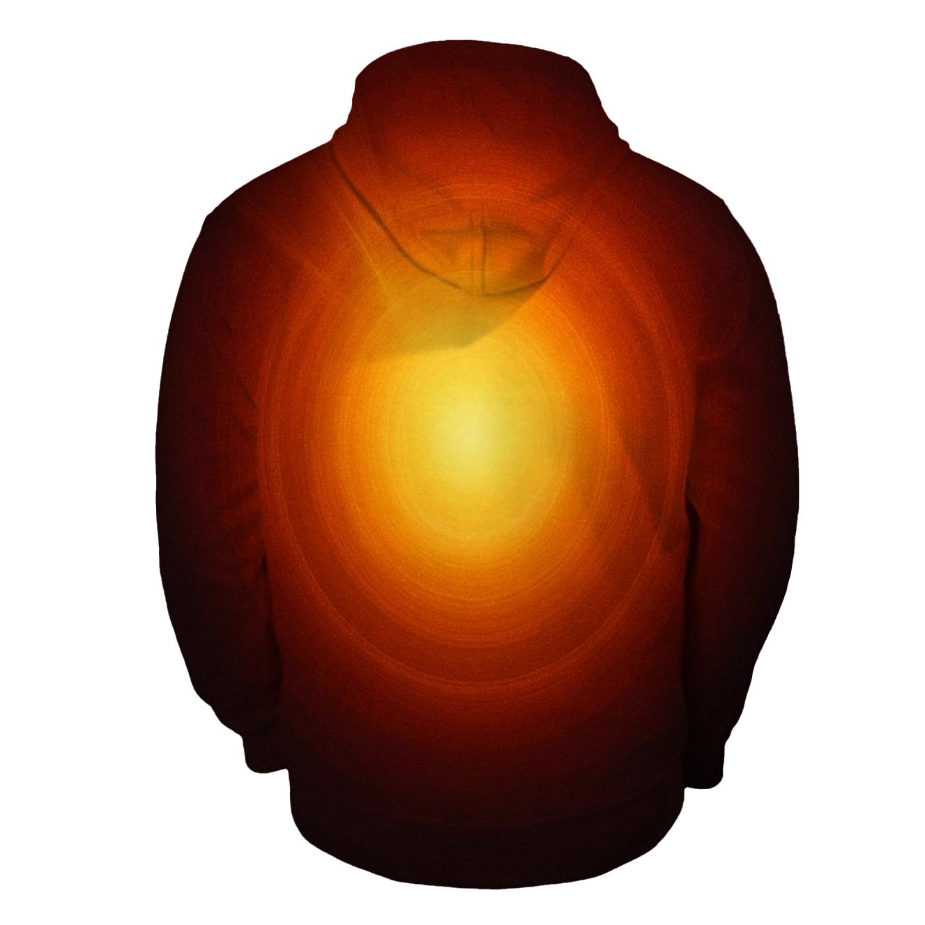 Solar Flare Halo custom hoodies