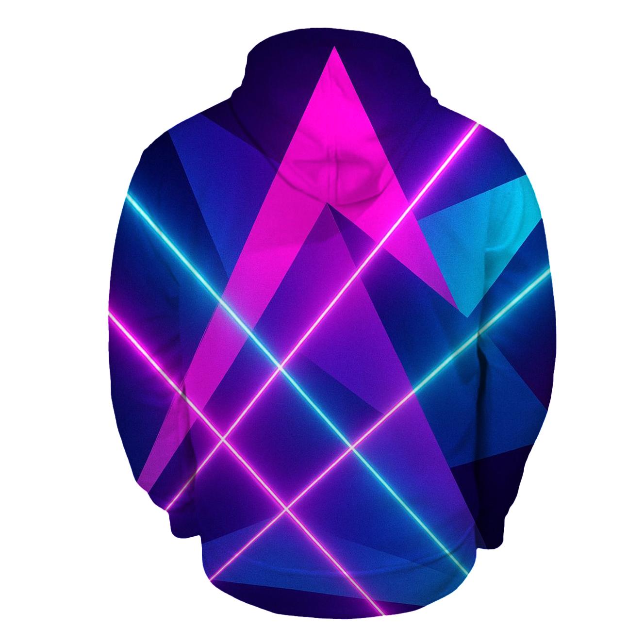 Laser Triangle Field hoodie trends