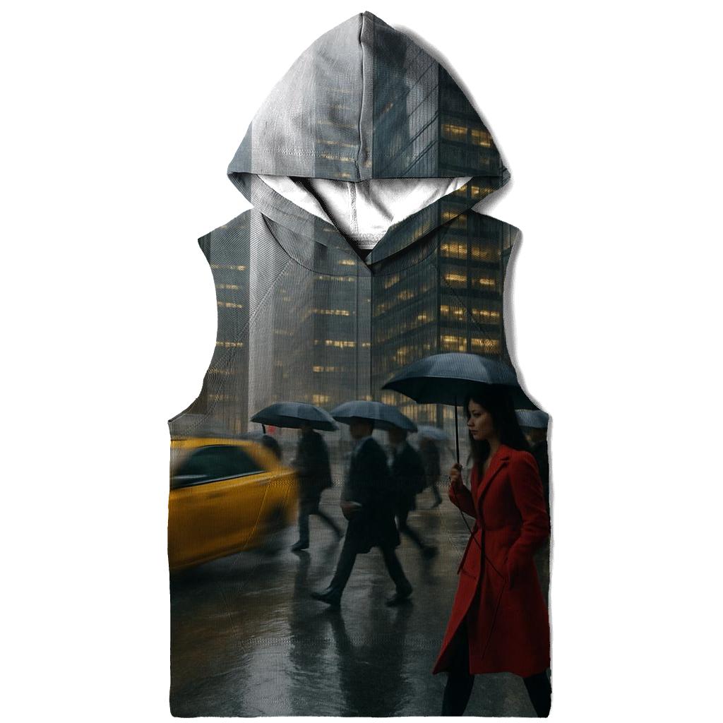 Midtown Rain Rush printed hoodies