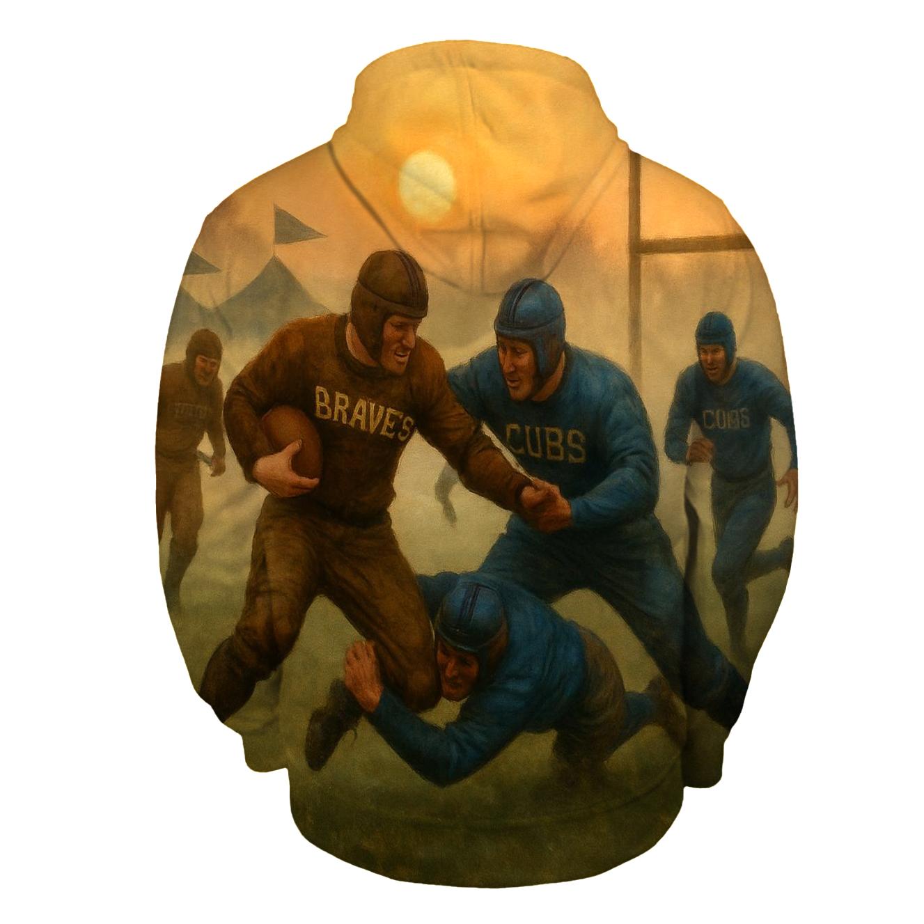 Prairie Duel At Dawn graphic hoodies