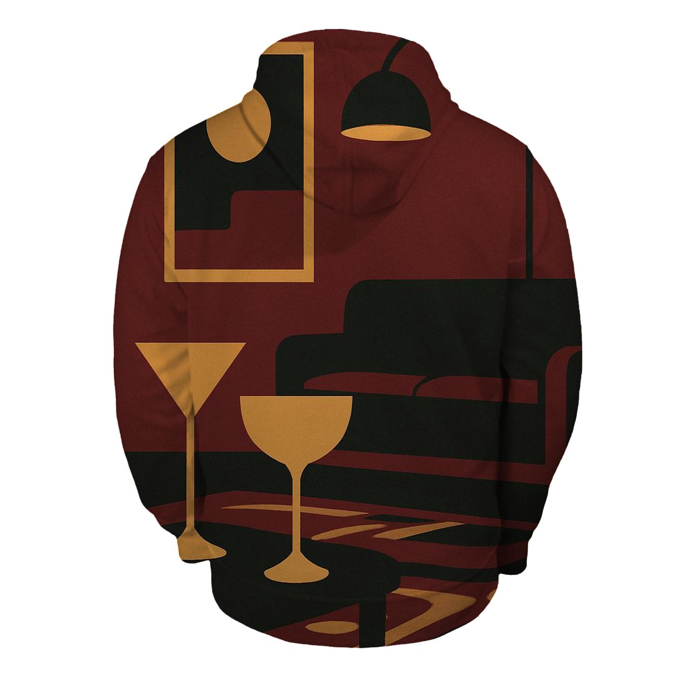 Velvet Lounge Silhouettes hoodie trends