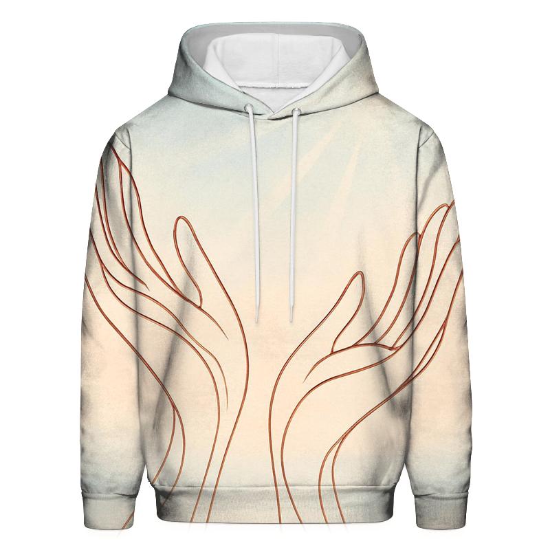 Open Hands Horizon embroidered hoodies