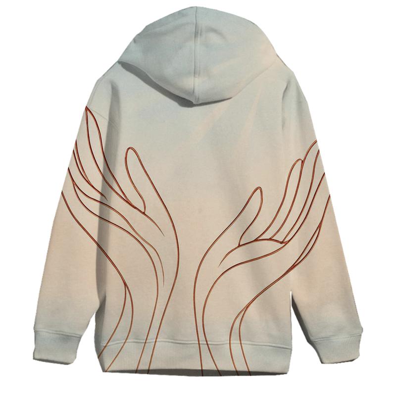 Open Hands Horizon embroidered hoodies