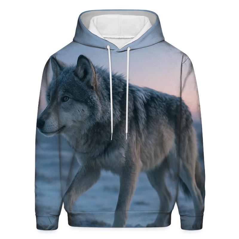 Alaskan Tundra Alpha At Dawn zip-up hoodies
