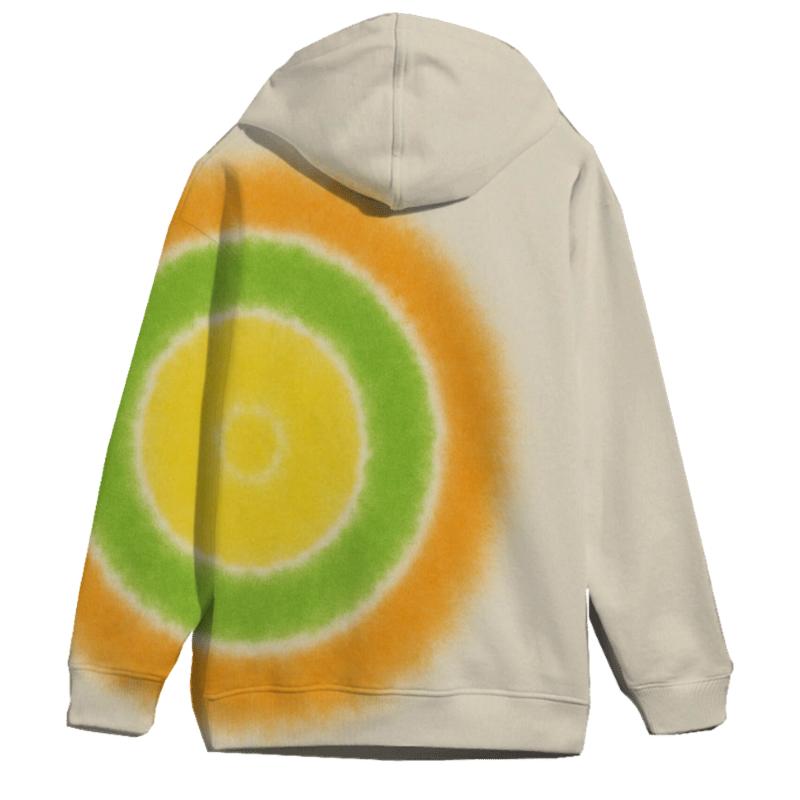 Citrus Bullseye lightweight hoodies