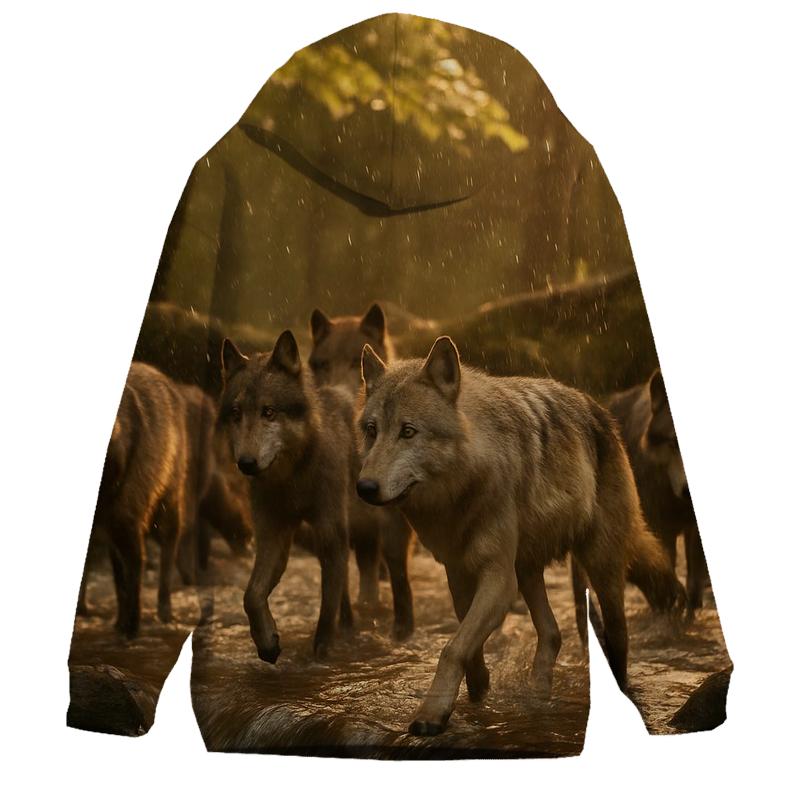 Forest Pack Crossing In Golden Rain hoodie styles