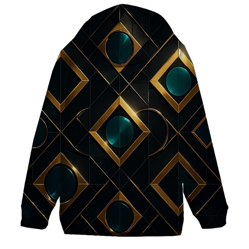 Disco Mirror Geometry hoodie designs