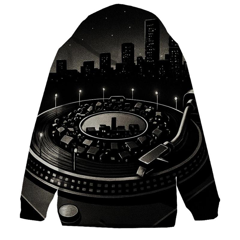 Turntable Cityscape hoodies fashion