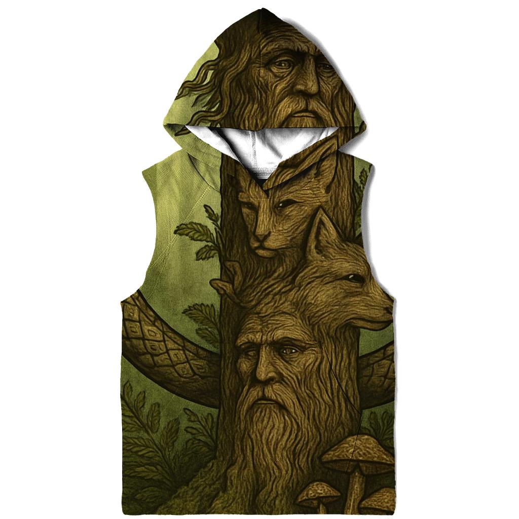 Forest Ancestor Ouroboros Totem premium hoodies