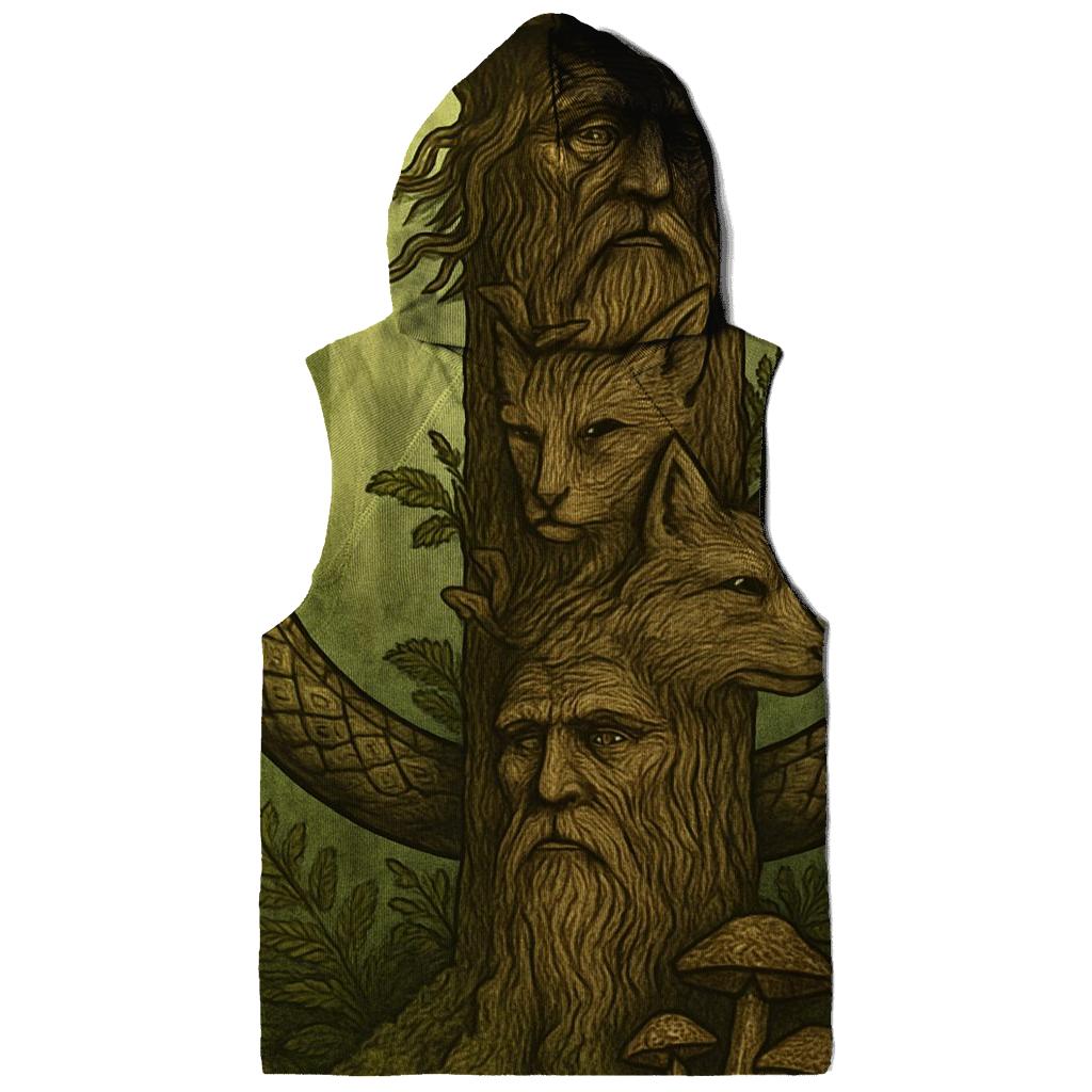 Forest Ancestor Ouroboros Totem premium hoodies
