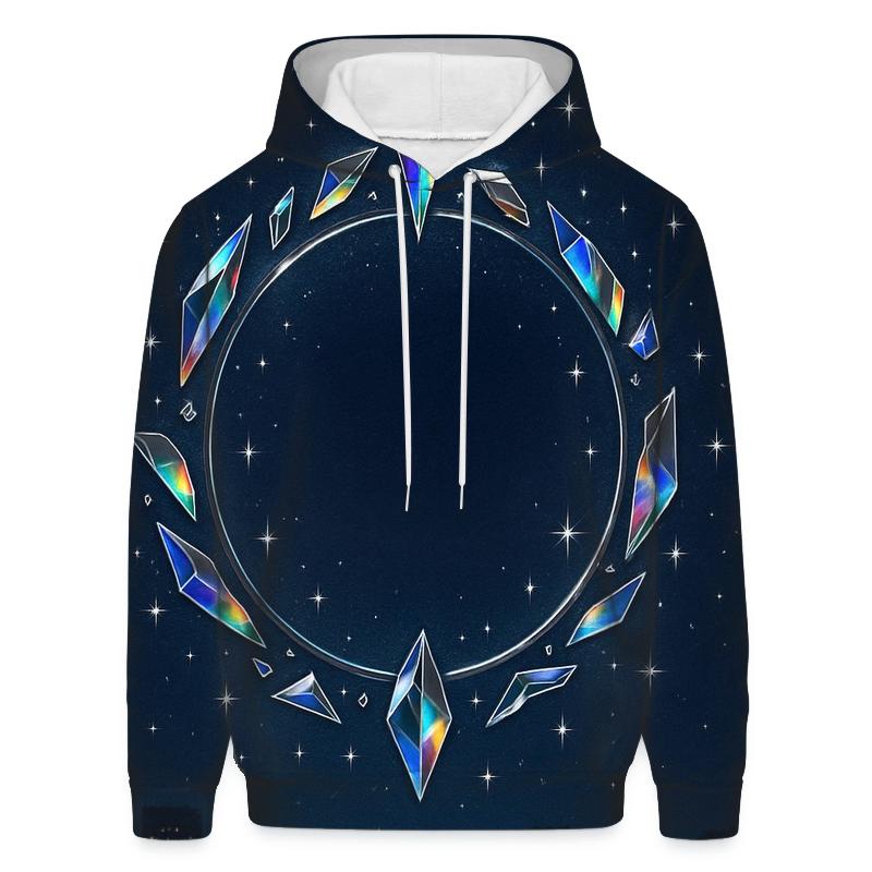 Midnight Prism Halo hoodie designs