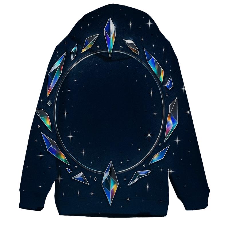 Midnight Prism Halo hoodie designs