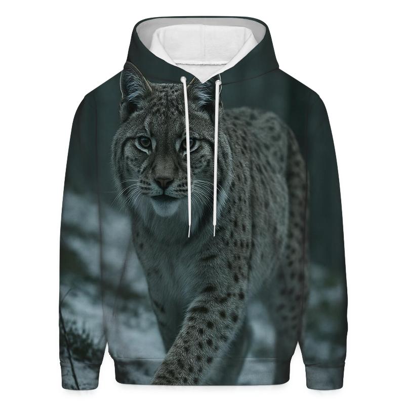 Boreal Stalker Eurasian Lynx hoodie designs