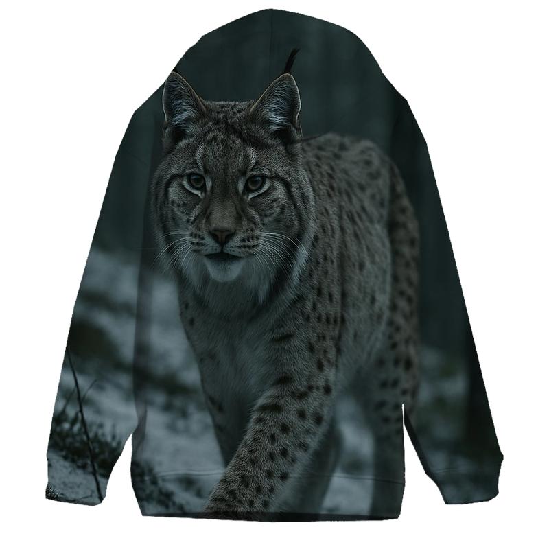 Boreal Stalker Eurasian Lynx hoodie designs