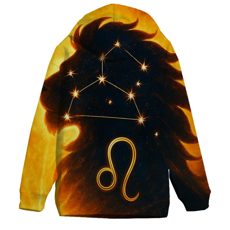 Leo Solar Flare Lion Artwork hoodies fashion