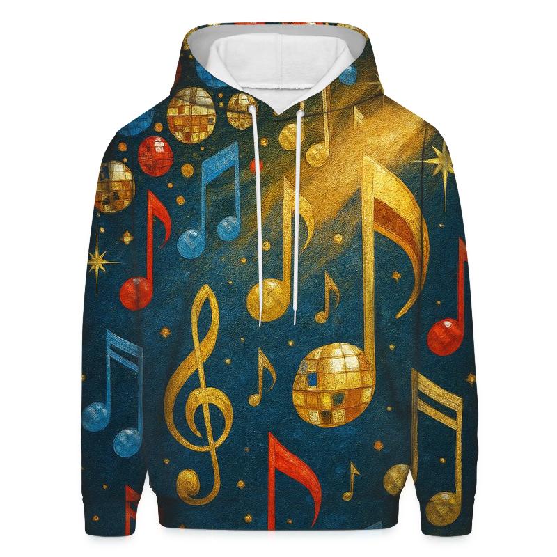 Disco Dot Cascade graphic hoodies