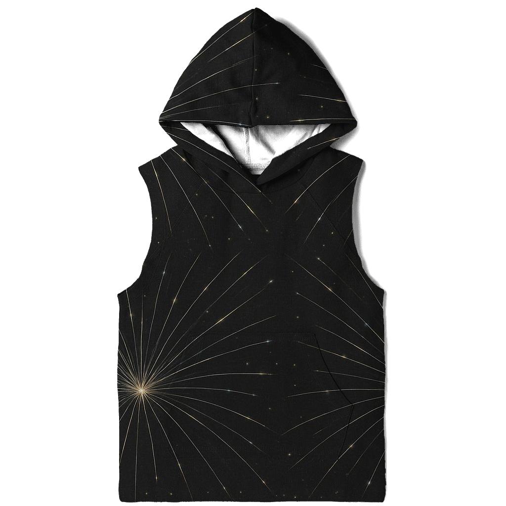 Meteor Trail Radiant Grid custom hoodies