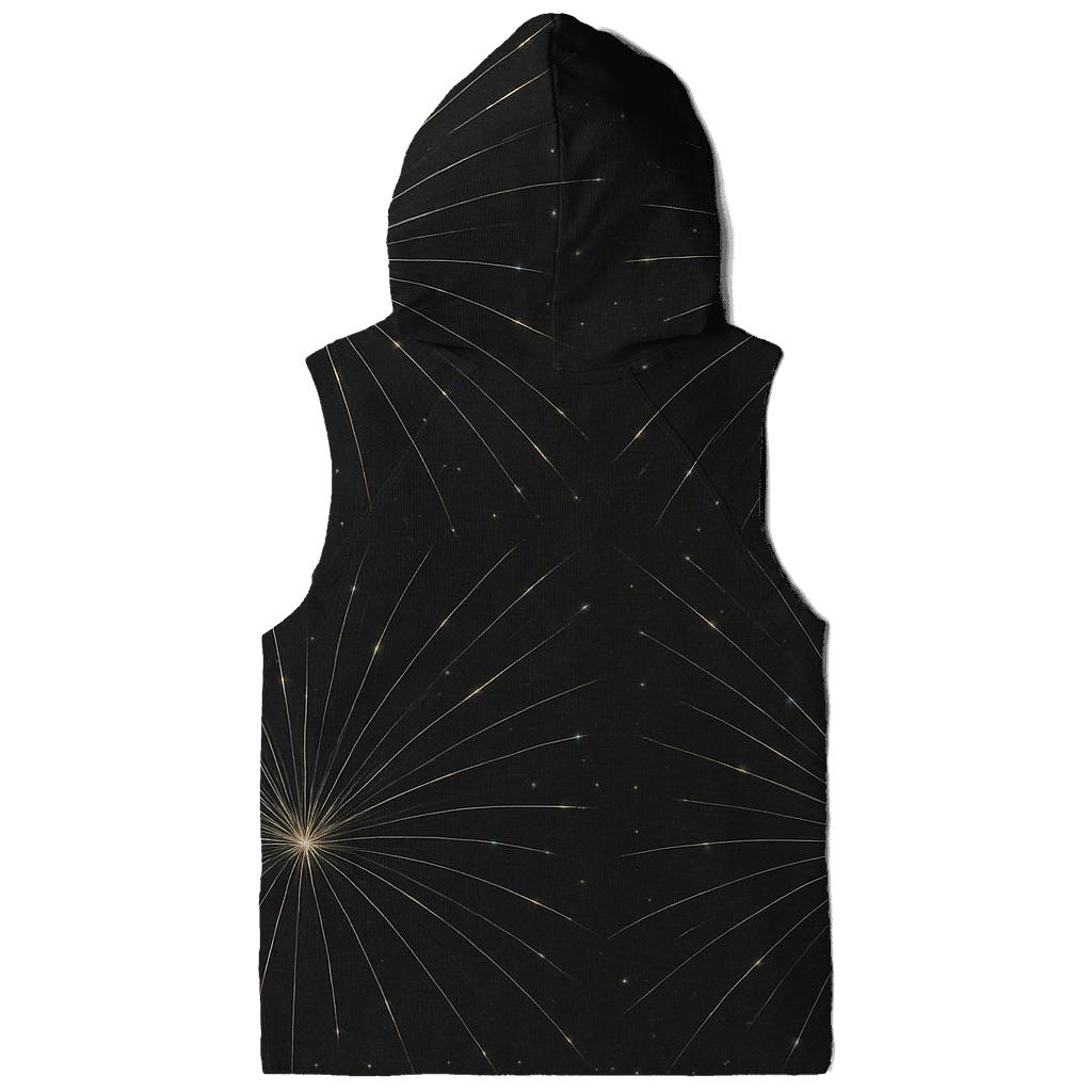 Meteor Trail Radiant Grid custom hoodies