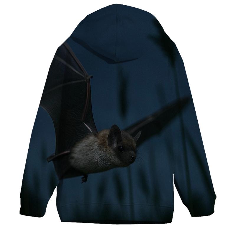 Crepuscular Flight Common Pipistrelle pullover hoodies