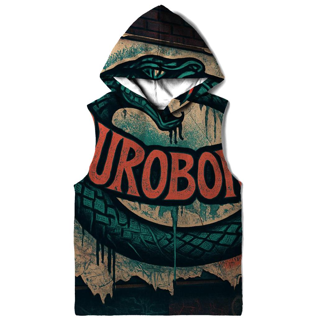 Urban Graffiti Ouroboros Banner hoodie trends
