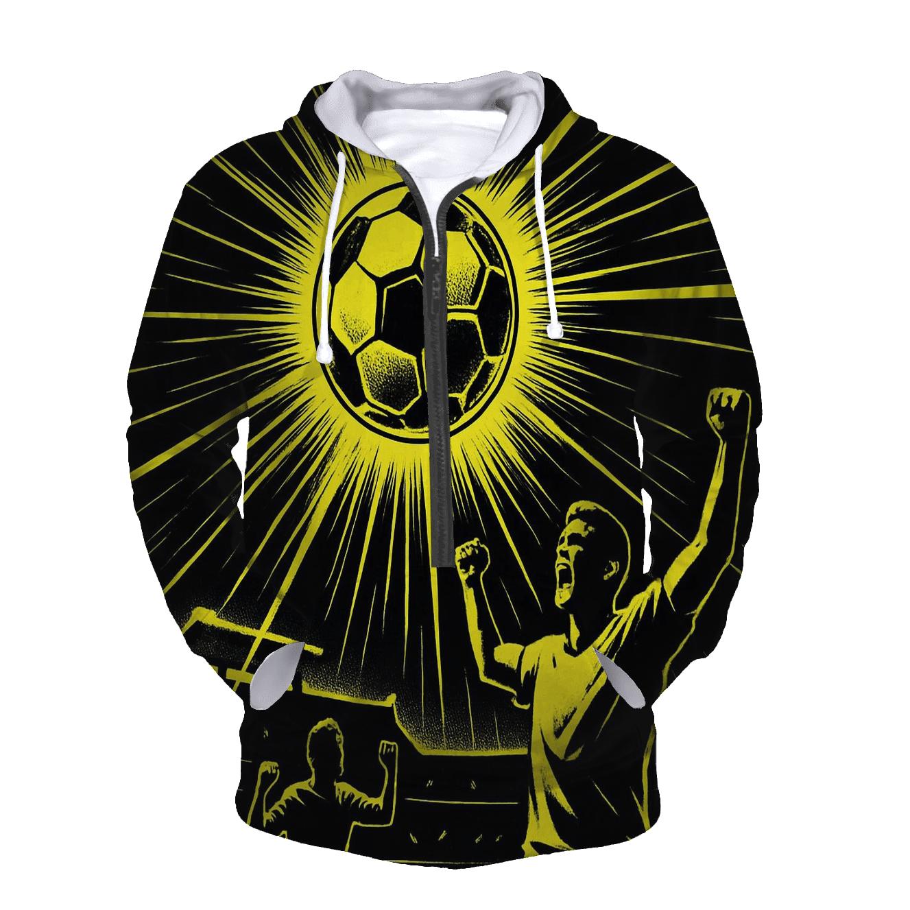 Pulsar Goal embroidered hoodies