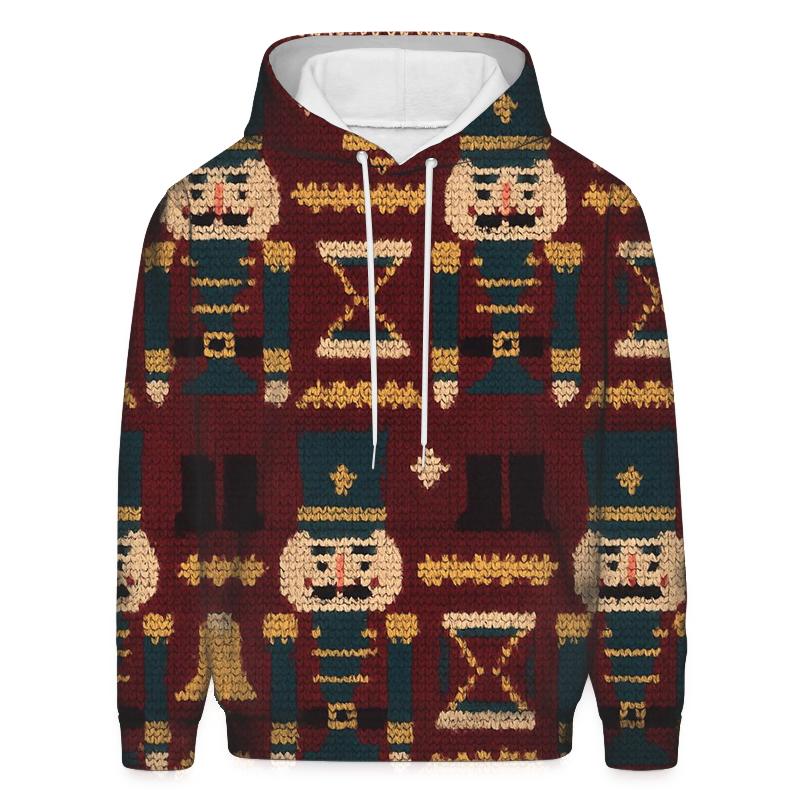 Nutcracker March Motif Design lightweight hoodies