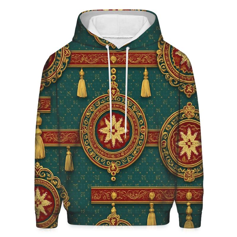 Ornament Tapestry Medallion Design lightweight hoodies